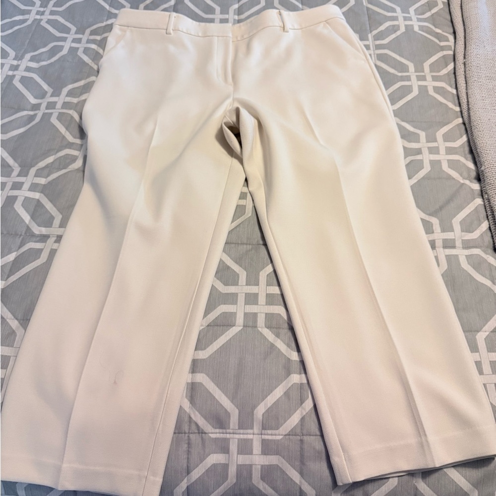 LOFT Ivory Trousers